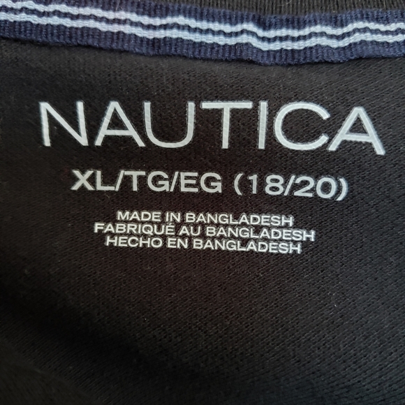 Nautica, reads: XL fits like: S, Black - Picture 3 of 5